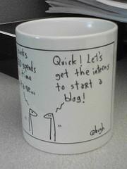 Coffee Mug- Let's Get the Interns to Write a Blog