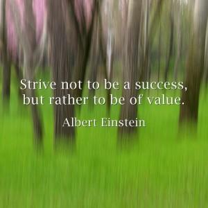 Quote-Be of Value-Einstein