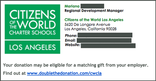 email-signature-matching-gifts-citizens-of-the-world