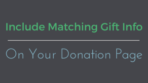 include-matching-gift-info-on-your-donation-page