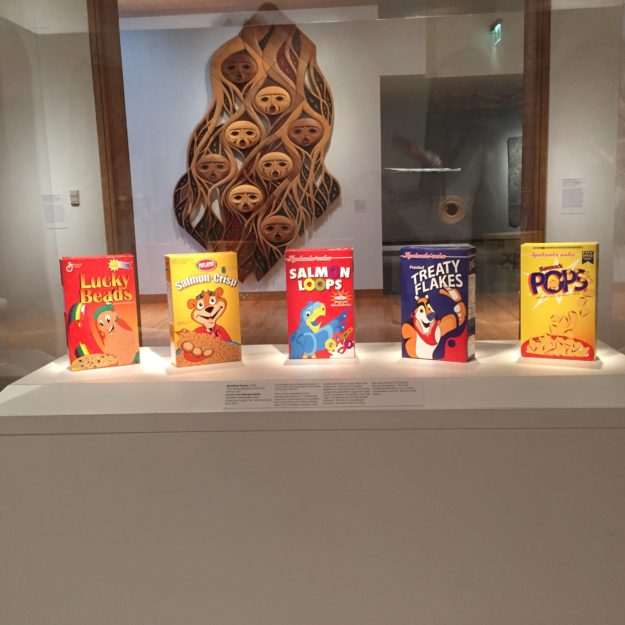 5 cereal boxes