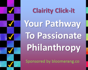 DONATE: Be Human Clairity Click-it: Nonprofit Links + Free Resources
