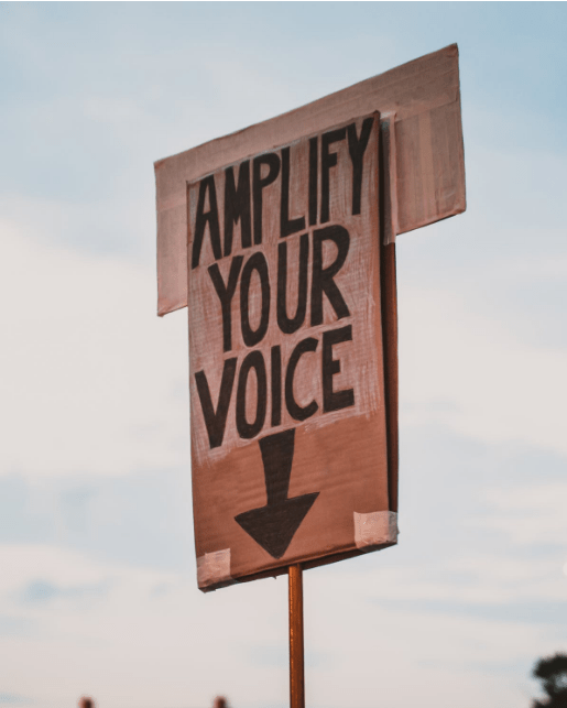 Sign: Amplify Your Voice