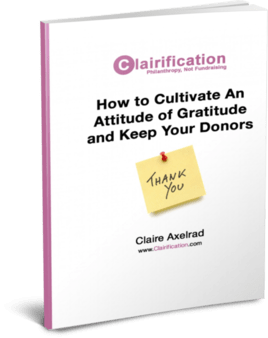 Attitude of Gratitude Guide to Donor Retention