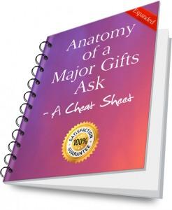 Anatomy of a Major Gifts Ask Cheat Sheet