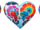 Three San Francisco hearts: Rainbow, Love, Resilience - 2023 benefit for S.F. General Foundation