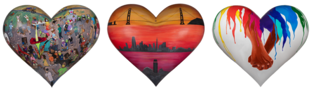 Three San Francisco Hearts: What-We-Do-for-Love; Tales-of-the-City; ColorFall-of-Hope
