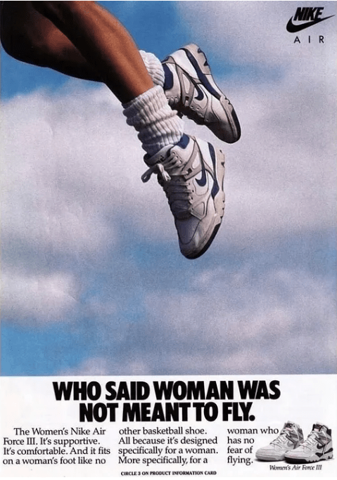 Nike female athletes ad
