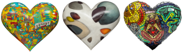Three San Francisco Hearts: City Sprawl; Gathering; A Boricua in San Francisco. Benefit for S.F. General Hospital Foundation.