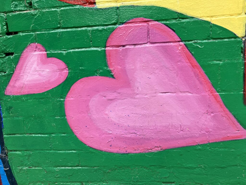 Wall hearts