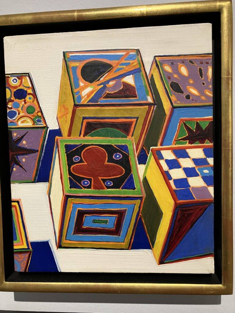Wayne Thiebaud. Cubic Boxes. 1963.