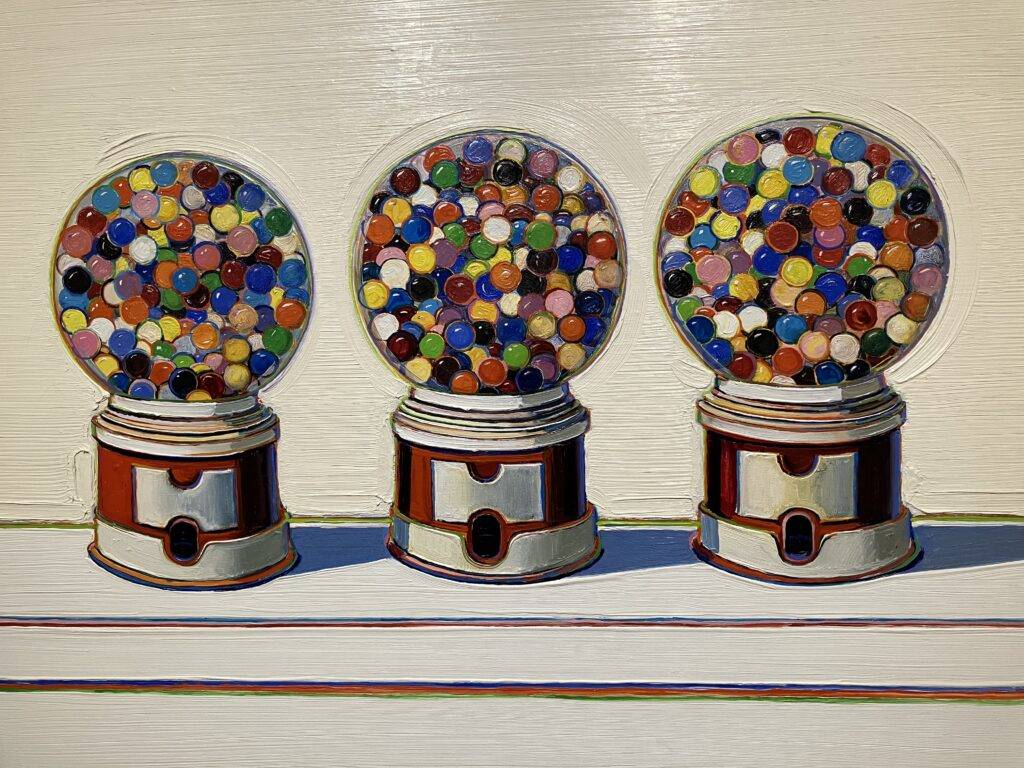 Wayne Thiebaud. Three Machines. 1963.