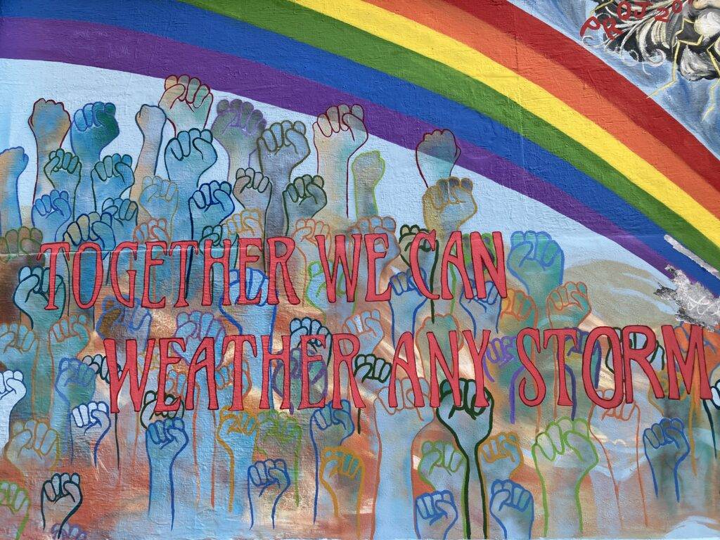 Mural: Together We Can Weather Any Storm