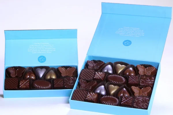 CHocolate box with peanut butter butterflies