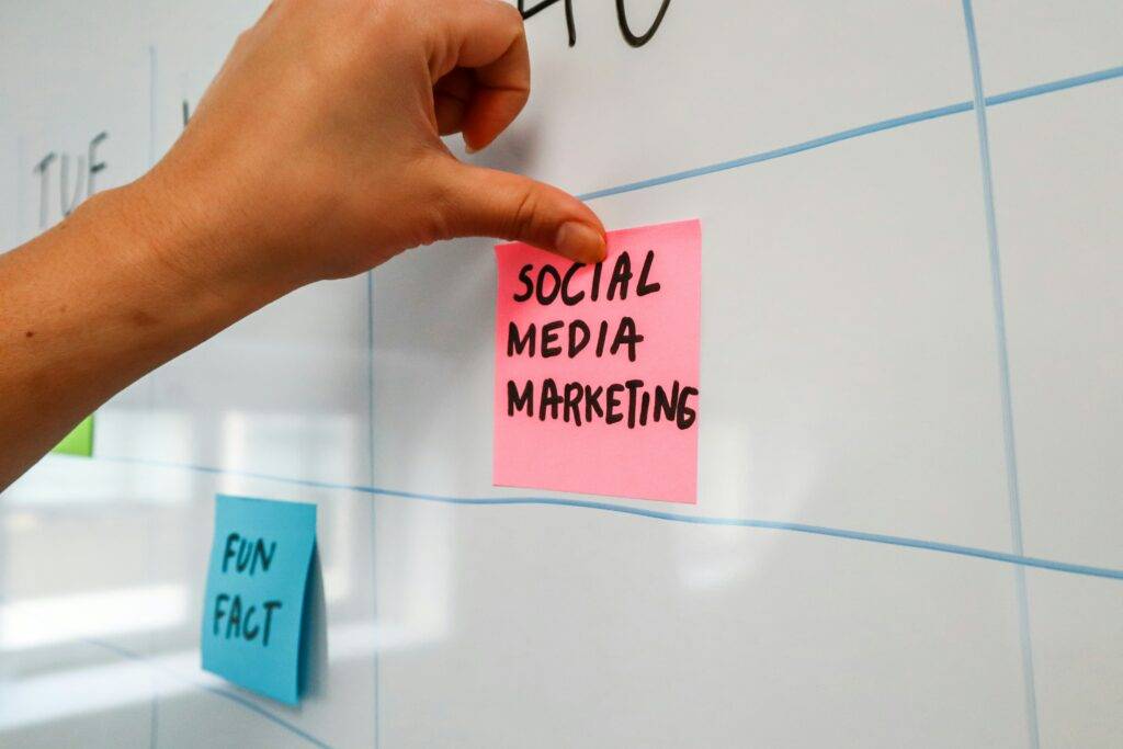 Digital marketing and fundraising brainstorming session