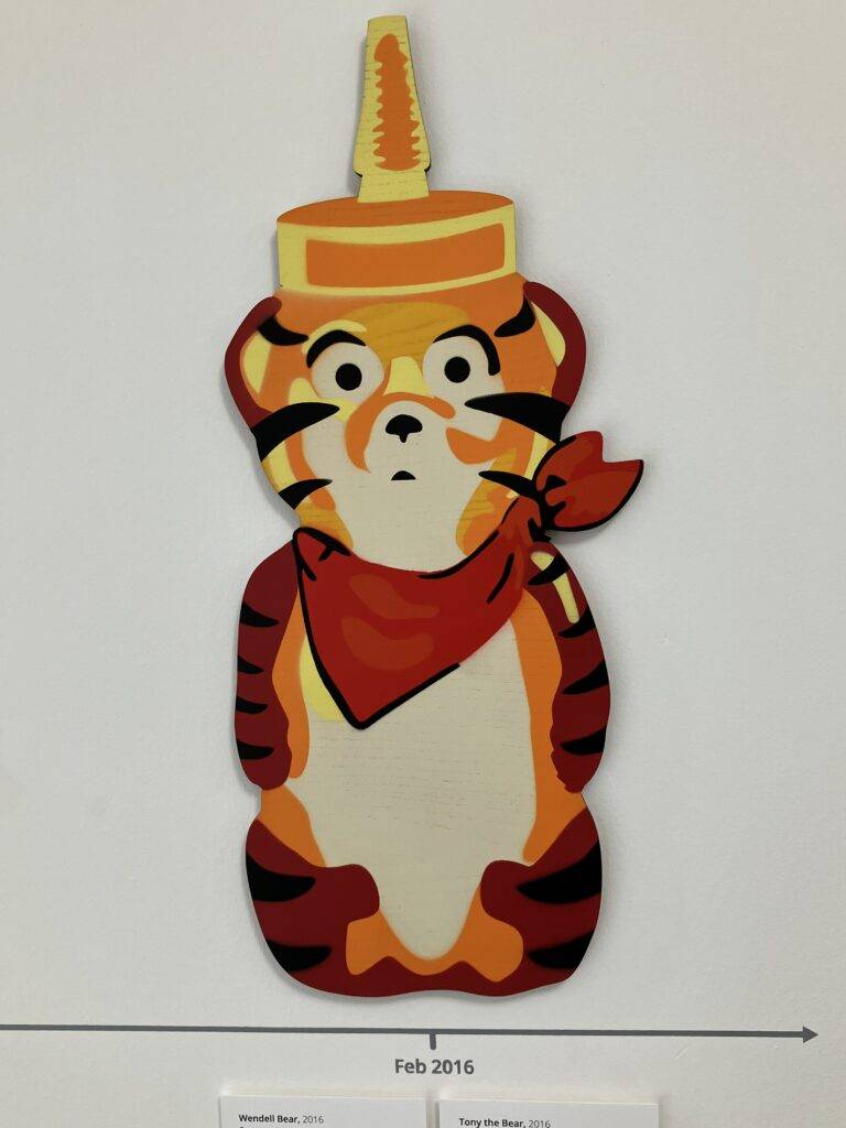 Tony the Tiger Hunny Bear (by S.F. artist, FNNCH)