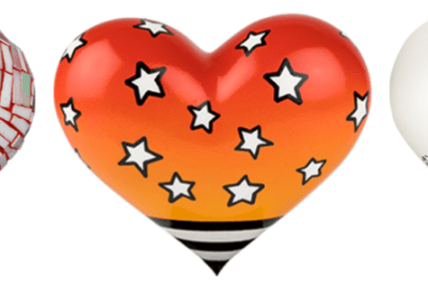 Three San Francisco Hearts. Golden Gate Fog Bnadage, Starz, Tree of Life Three-San-Francisco-Hearts.-Golden-Gate-Fog-Bandage-Starz-Tree-of-Life