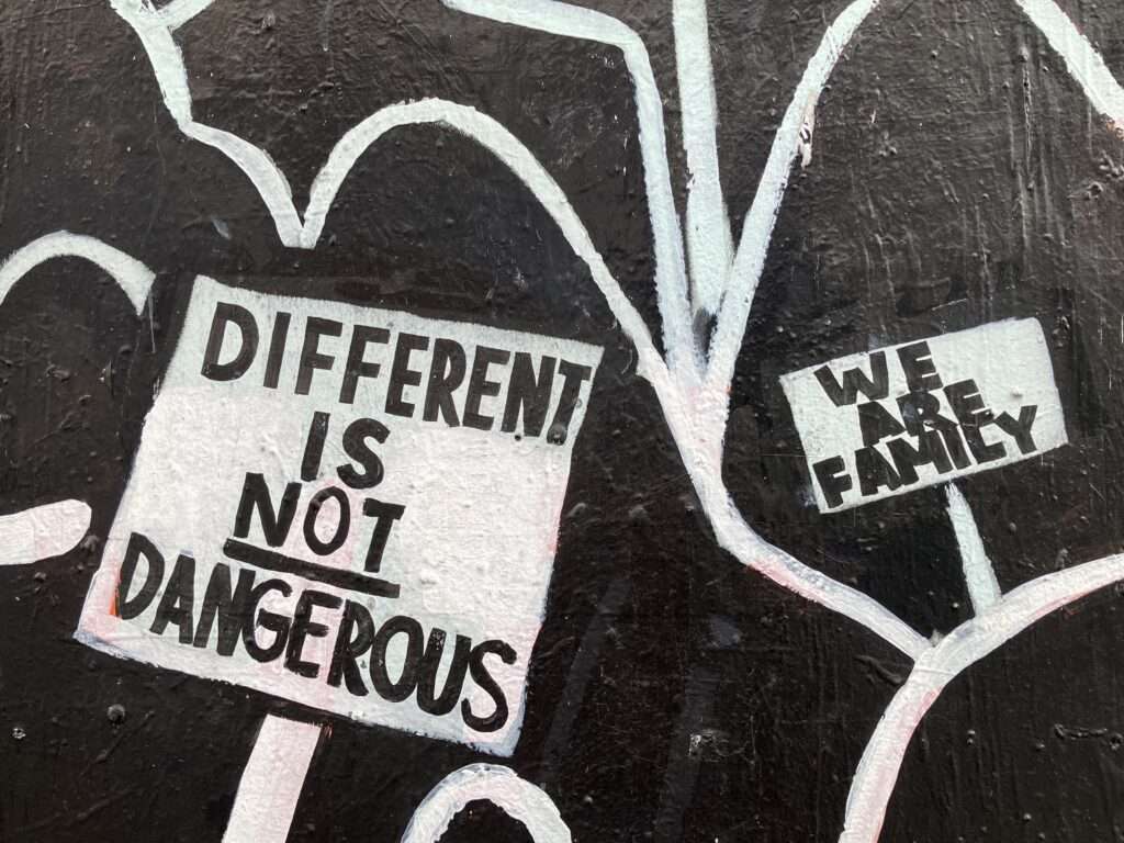 "Different is not dangerous."